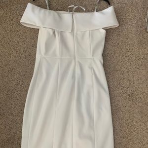 Calvin Klein white cocktail dress